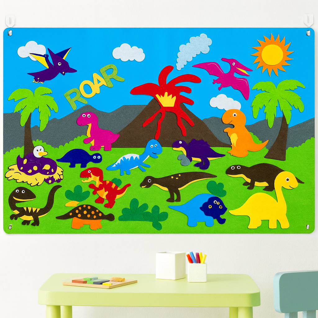 Das Motiv Dinosaurier