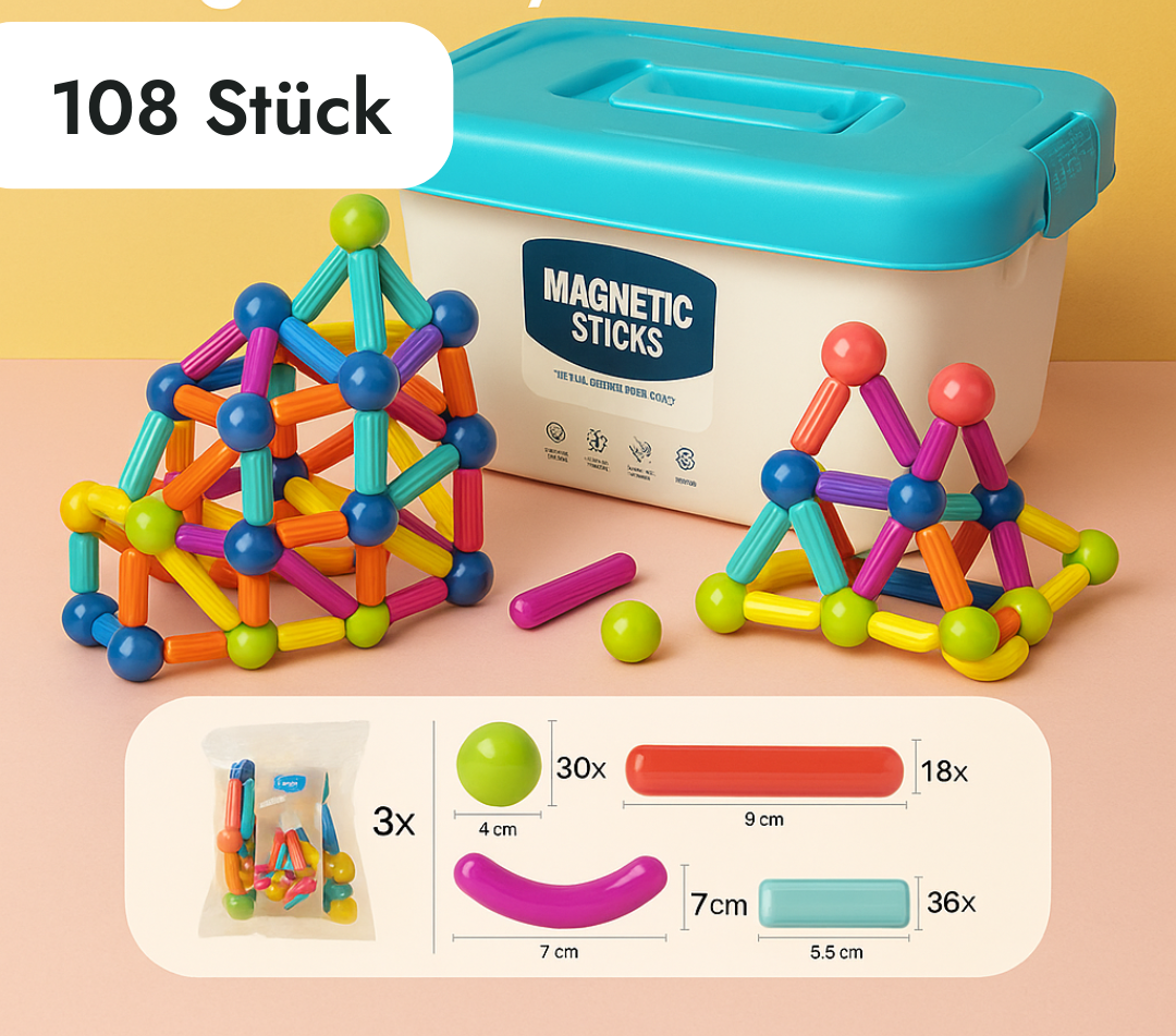 Was im Set mit 72 Teilen enthalten ist
